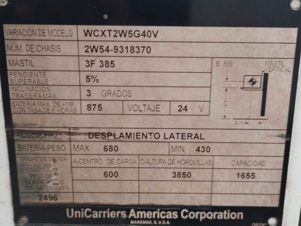 WCX40-2W54-9318370 - Image 3